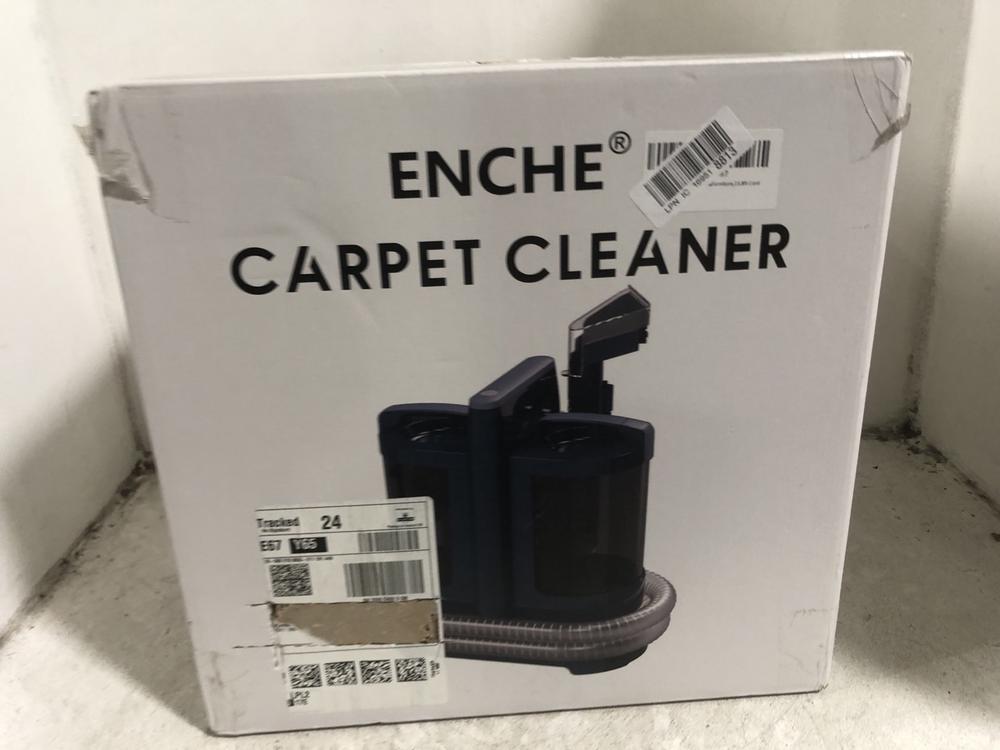 Lot 414  
            Chesterfield SR45 - Parcel Delivery Only 

                
ENCHE CARPET CLEANER ENCHE-VC006 (LOCATION: H5)