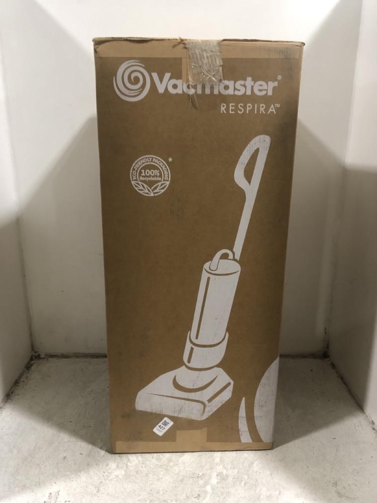 Lot 427  
            Chesterfield SR45 - Parcel Delivery Only 

                
VACMASTER RESPIRA VACUUM CLEANER ORIGINAL RRP £109 (LOCATION: H5)