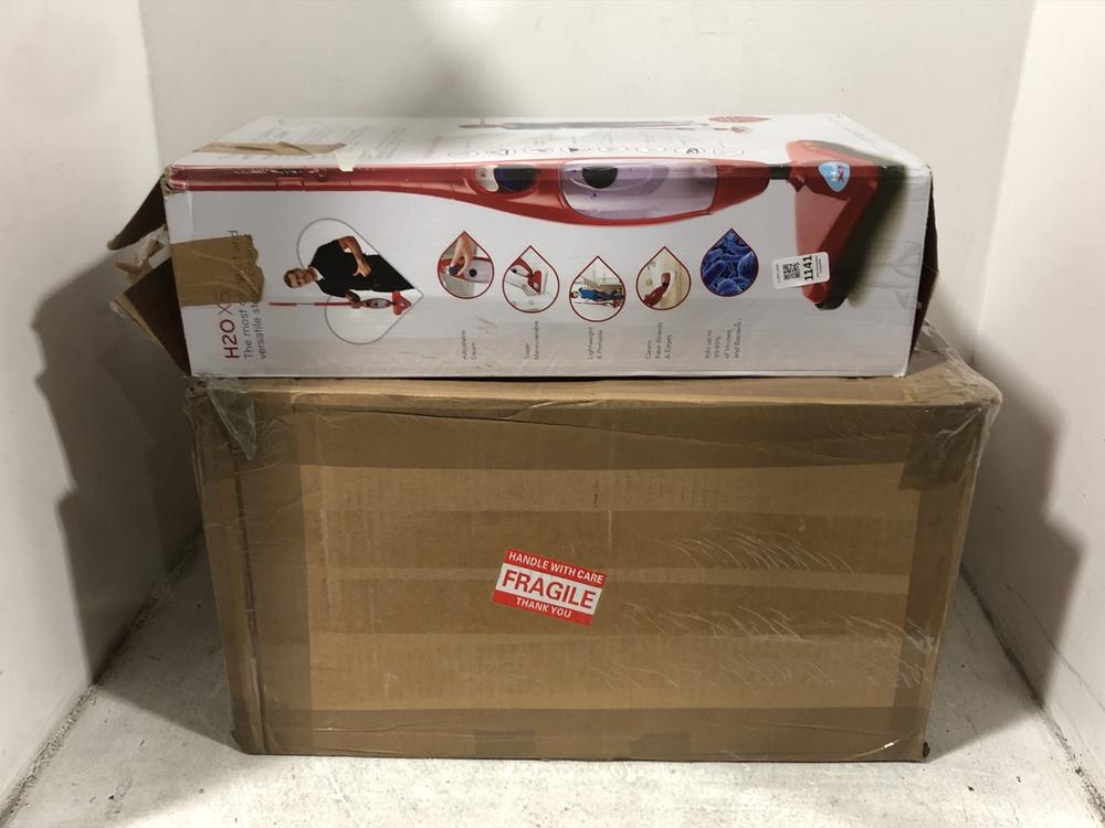 Lot 459  
            Chesterfield SR45 - Parcel Delivery Only 

                
HOOVER H-ENERGY 300 HOME VACUUM CLEANER TO INCLUDE THANE H20 X5+ 5 IN 1 STEAM CLE...