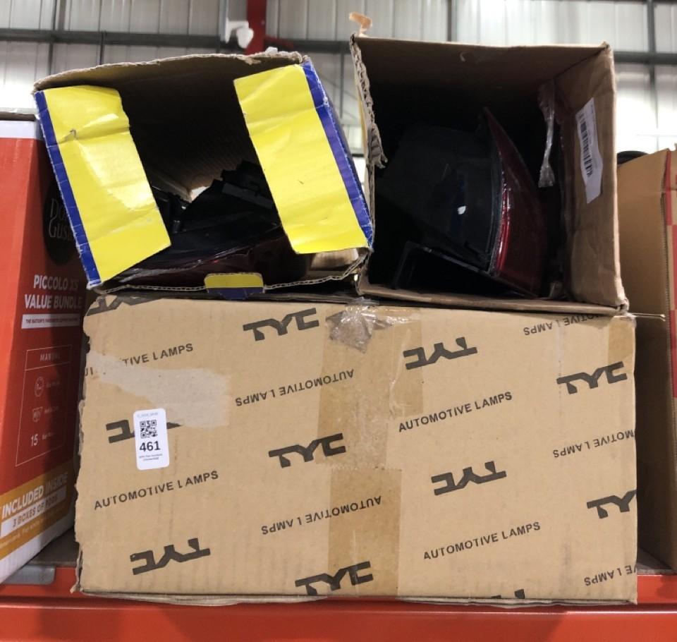 Lot 461  
            Chesterfield SR45 - Parcel Delivery Only 

                
TYC AUTOMOTIVE LAMPS 2005-2008 PG 1X7 ELECTRIC W/O MOTOR HEAD LAMP 471730131 AND ...