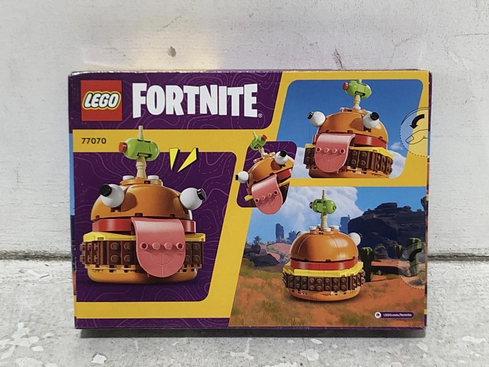 Lot 489  
            Chesterfield SR45 - Parcel Delivery Only 

                
LEGO FORTNITE DURRR BURGER 77070 (LOCATION: H8)