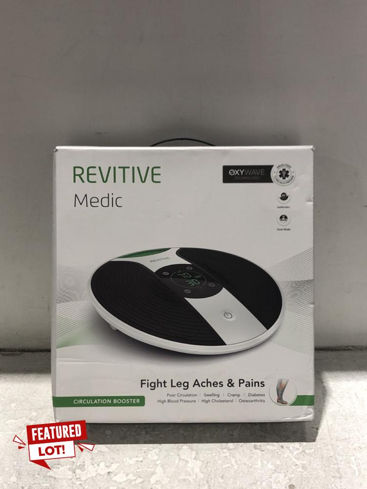 Lot 48  
            Chesterfield SR45 - Parcel Delivery Only 

                
REVITIVE MEDIC CIRCULATION BOOSTER ORIGINAL RRP £299 (LOCATION: L15)