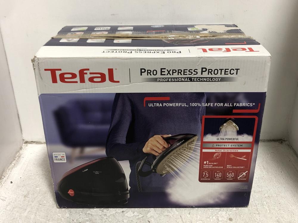Lot 499  
            Chesterfield SR45 - Parcel Delivery Only 

                
TEFAL PRO EXPRESS PROTECT GV9230 (LOCATION: H8)