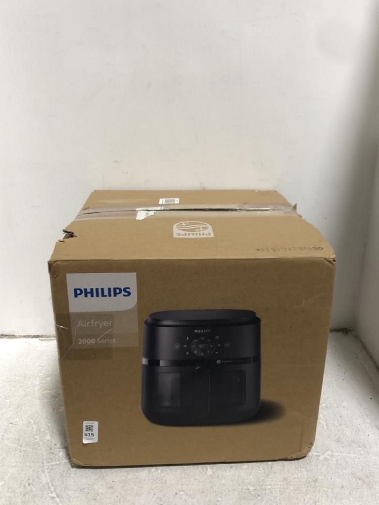 Lot 515  
            Chesterfield SR45 - Parcel Delivery Only 

                
PHILIPS AIRFRYER 2000 SERIES (LOCATION: H9)