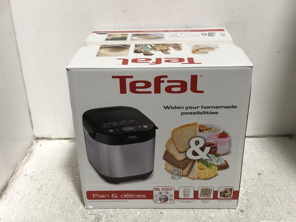 Lot 517  
            Chesterfield SR45 - Parcel Delivery Only 

                
TEFAL BREADMAKER PAIN & DELICES (LOCATION: H9)