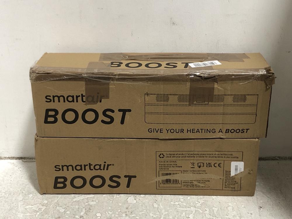 Lot 518  
            Chesterfield SR45 - Parcel Delivery Only 

                
2X SMARTAIR BOOST GIVE YOUR HEATING A BOOST (LOCATION: H9)