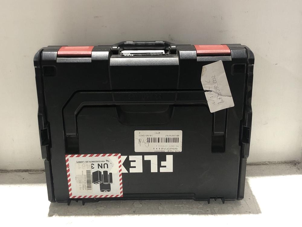 Lot 60  
            Chesterfield SR45 - Parcel Delivery Only 

                
FLEX PXE 80 POLISHER SET ORIGINAL RRP £371 (LOCATION: L16)