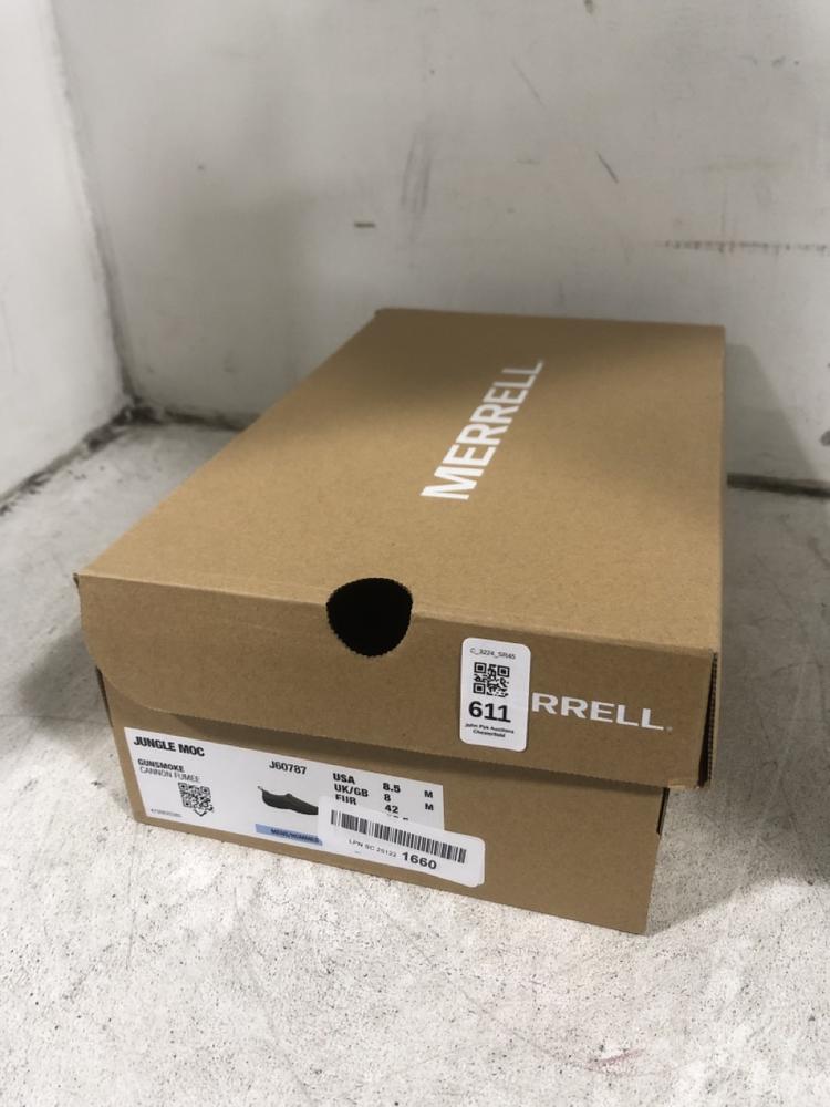 Lot 611  
            Chesterfield SR45 - Parcel Delivery Only 

                
MERRELL JUNGLE MOC UK SIZE 8 (LOCATION: I2)