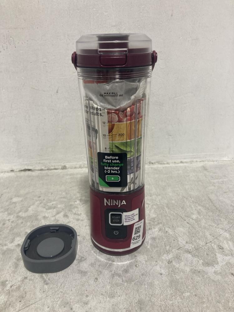 Lot 629  
            Chesterfield SR45 - Parcel Delivery Only 

                
NINJA CORDLESS BLENDER BC151UKCR (LOCATION: I3)