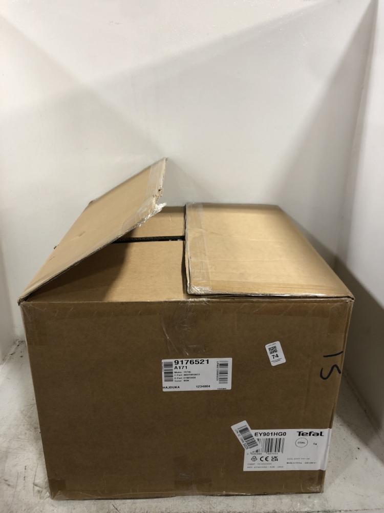 Lot 74  
            Chesterfield SR45 - Parcel Delivery Only 

                
TEFAL DUAL EASY FRY DOUBLE DRAWER AIR FRYER 8.3L (LOCATION: G1)