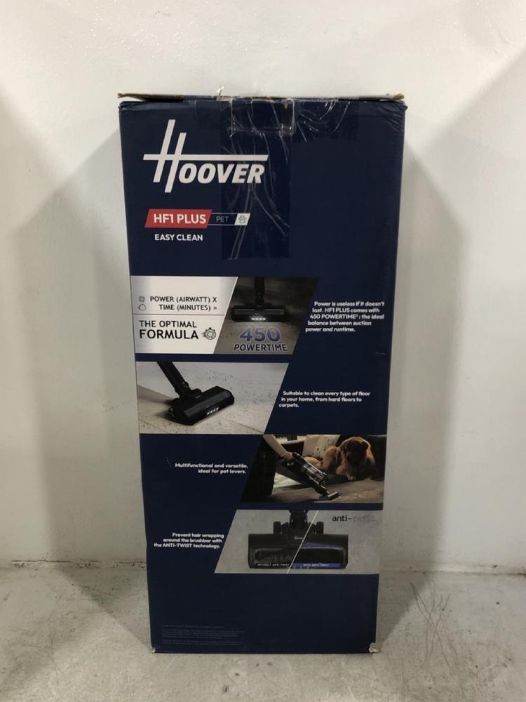 Lot 98  
            Chesterfield SR45 - Parcel Delivery Only 

                
HOOVER CORDLESS STICK VACUUM CLEANER (LOCATION: G2)