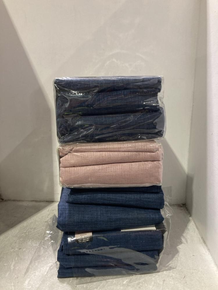 Lot 1008  
            Chesterfield SR44 - Parcel Delivery Only 

                
4 X ASSORTED CURTAINS TO INCLUDE SLEEPDOWN BLACKOUT EYELET CURTAINS (LOCATION: J3)