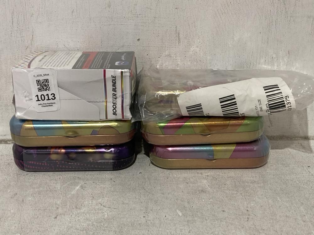 Lot 1013  
            Chesterfield SR44 - Parcel Delivery Only 

                
6 X ASSORTED KIDS PLAY CARD TO INCLUDE POKEMON TRADING CARD GAME (LOCATION: J4)