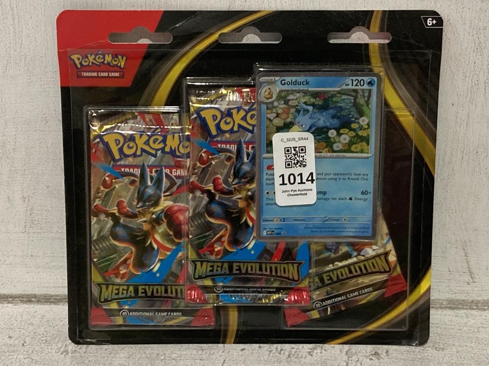 Lot 1014  
            Chesterfield SR44 - Parcel Delivery Only 

                
5 X ASSORTED POKEMON ITEMS TO INCLUDE POKEMON TRADING CARD GAME (LOCATION: J4) - Image 2