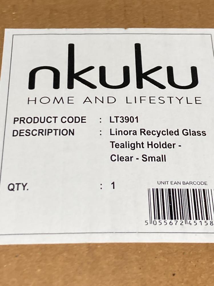 Lot 102  
            Chesterfield SR44 - Parcel Delivery Only 

                
9 X ASSORTED NKUKU ITEMS TO INCLUDE KUNJARI TEALIGHT HOLDERS IN RUSTIC GOLD (LOCA... - Image 4