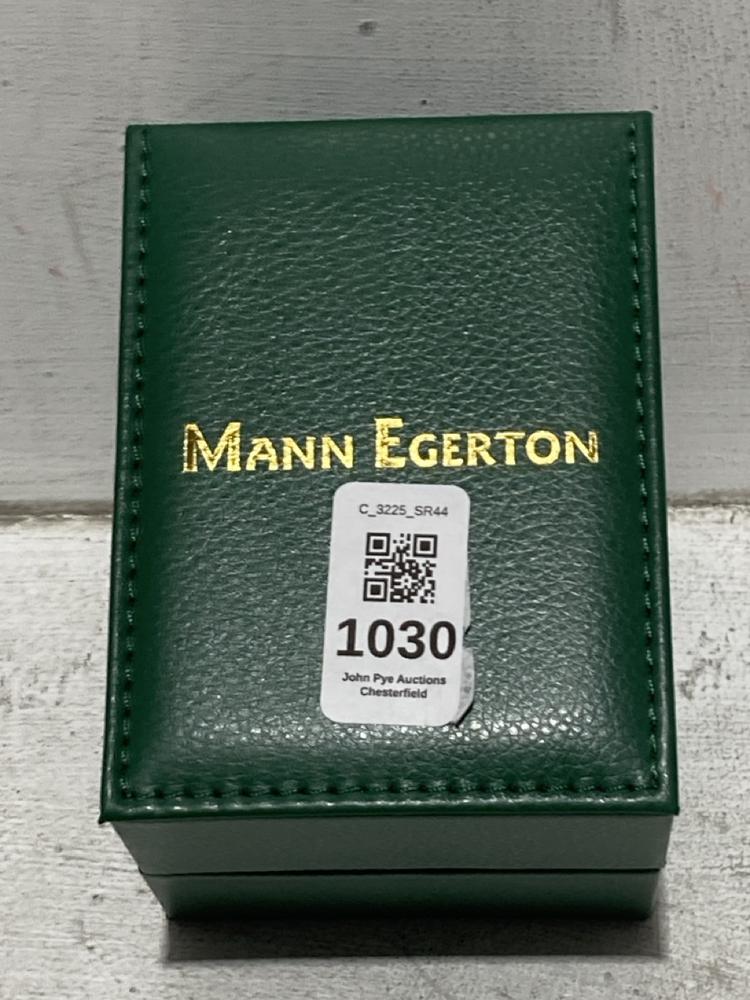 Lot 1030  
            Chesterfield SR44 - Parcel Delivery Only 

                
MANN EGERTON HAND ASSEMBLED LIMITED EDITION RAPTOR WATCH IN ROSE WHITE ORIGINAL R...