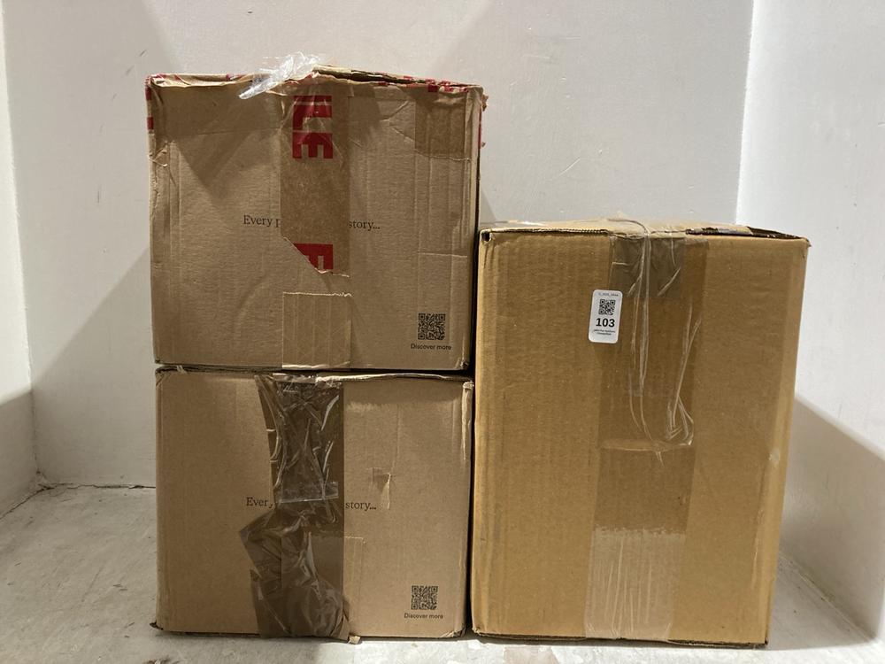 Lot 103  
            Chesterfield SR44 - Parcel Delivery Only 

                
3 X ASSORTED NKUKU ITEMS TO INCLUDE KALINI MUG IN BLUE (LOCATION: L10)