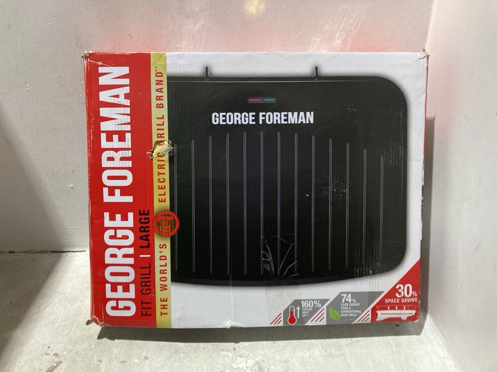 Lot 185  
            Chesterfield SR44 - Parcel Delivery Only 

                
2 X GEORGE FOREMAN FIT GRILLS - TOTAL LOT ORIGINAL RRP £158 (LOCATION: L14) - Image 4