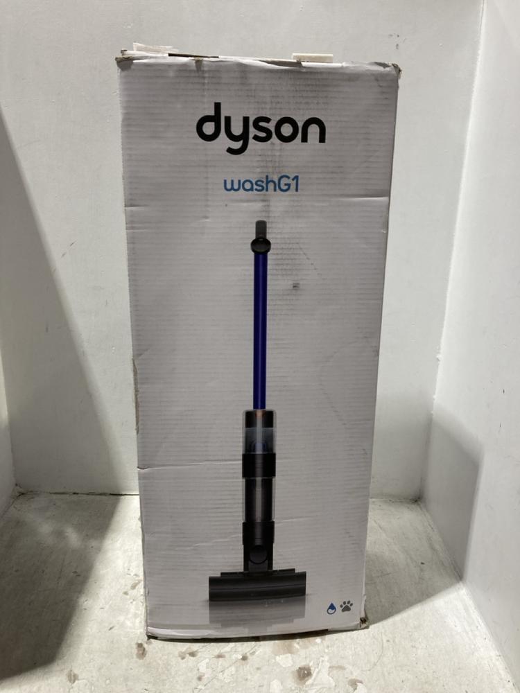 Lot 187  
            Chesterfield SR44 - Parcel Delivery Only 

                
DYSON WET FLOOR CLEANER - MODEL NO. WASHG1 - ORIGINAL RRP £299 (LOCATION: L14)
