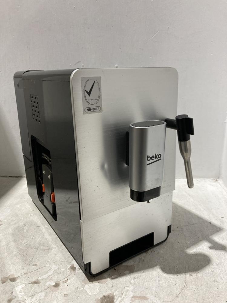 Lot 189  
            Chesterfield SR44 - Parcel Delivery Only 

                
BEKO AUTOMATIC COFFEE MACHINE (LOCATION: L14)