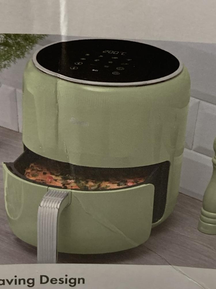 Lot 191  
            Chesterfield SR44 - Parcel Delivery Only 

                
SWAN RETRO 4.5L DIGITAL AIR FRYER IN GREEN (LOCATION: L14) - Image 3