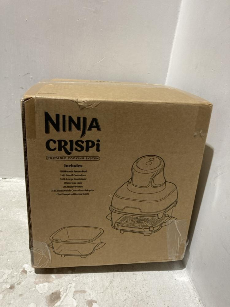 Lot 194  
            Chesterfield SR44 - Parcel Delivery Only 

                
RUSSELL HOBBS INSPIRE 4 SLICE TOASTER IN GREY AND NINJA CRISPI PORTABLE COOKING S... - Image 4