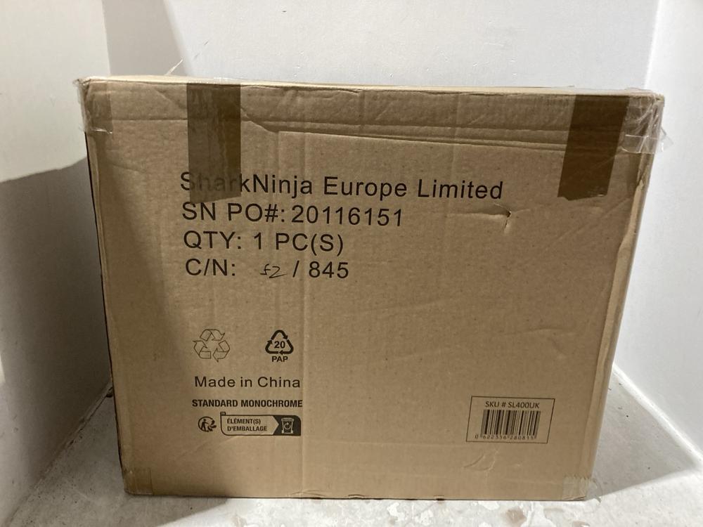 Lot 195  
            Chesterfield SR44 - Parcel Delivery Only 

                
NINJA DOUBLE STACK XL 2 DRAWER 9.5L AIR FRYER - ORIGINAL RRP £249 (LOCATION: L14)
