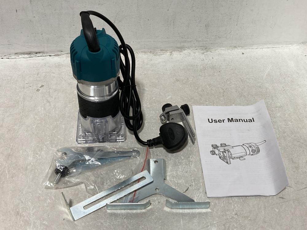 Lot 276  
            Chesterfield SR44 - Parcel Delivery Only 

                
PALM ROUTER 800W 30000 RPM WOOD TRIMMER (LOCATION: G3)