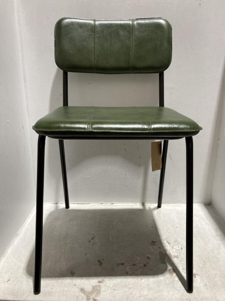 Lot 2  
            Chesterfield SR44 - Parcel Delivery Only 

                
NKUKU UKARI DINING CHAIR - RICH GREEN - ITEM NO. UC1201 - ORIGINAL RRP £240 (LOCA...