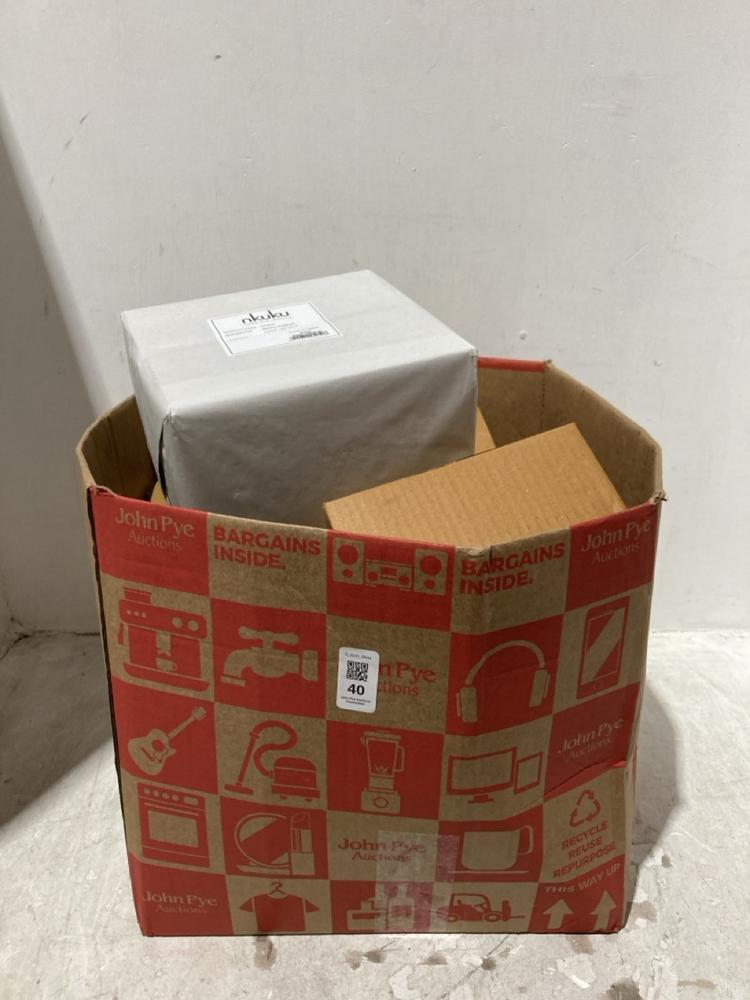 Lot 40  
            Chesterfield SR44 - Parcel Delivery Only 

                
BOX OF ASSORTED NKUKU ITEMS TO INCLUDE MINATI TUMBLER CLEAR SET (LOCATION: L7)