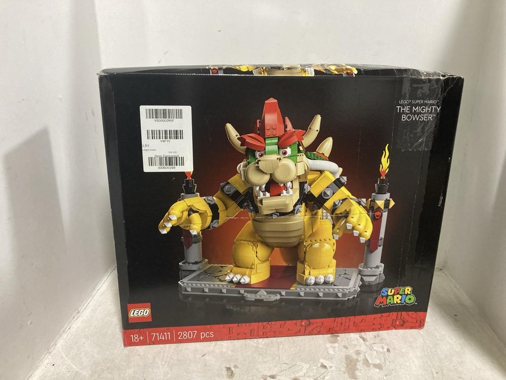 Lot 434  
            Chesterfield SR44 - Parcel Delivery Only 

                
LEGO SUPER MARIO THE MIGHTY BOWSER (LOCATION: H1)