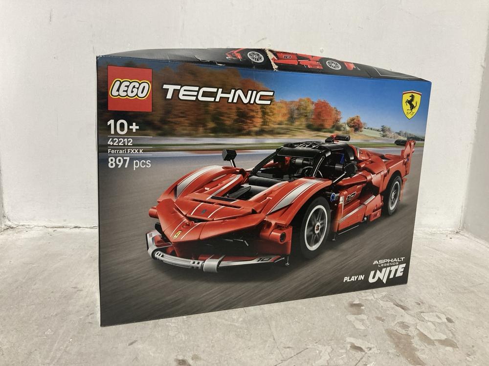 Lot 441  
            Chesterfield SR44 - Parcel Delivery Only 

                
LEGO TECHNIC FERRARI FXX K 42212 (LOCATION: H1)