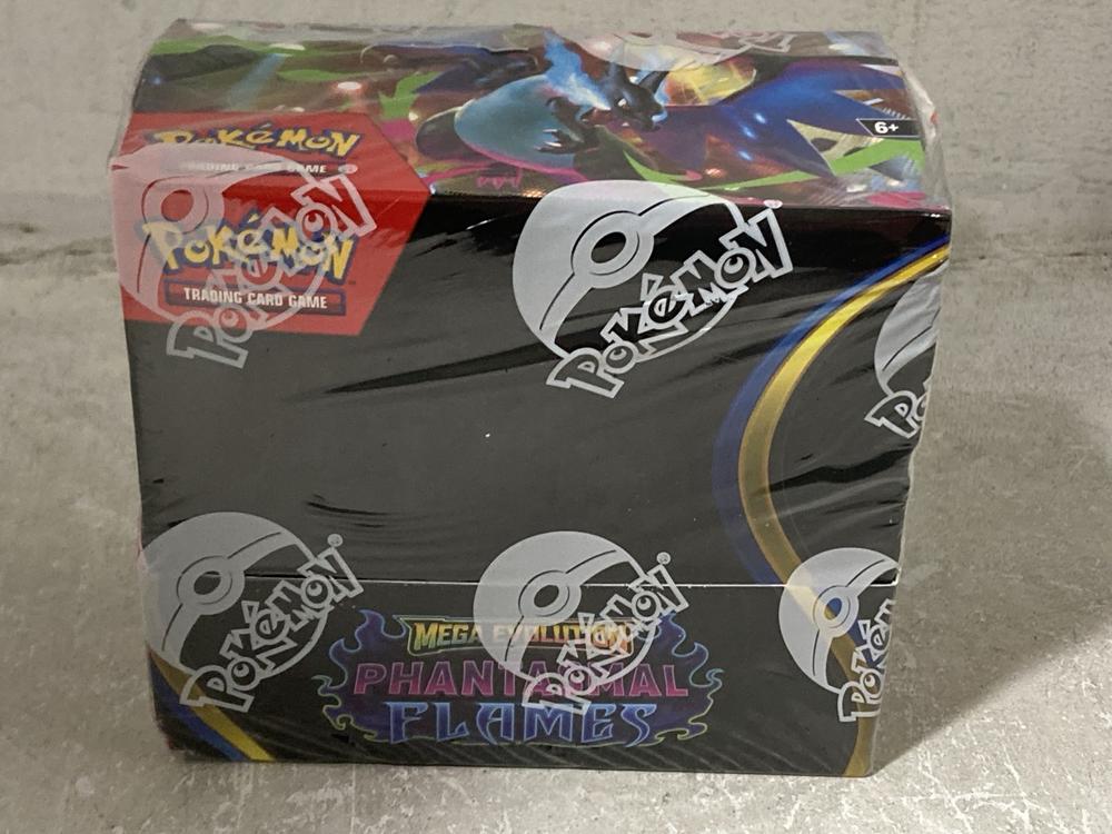 Lot 526  
            Chesterfield SR44 - Parcel Delivery Only 

                
POKEMON TCG MEGA EVOLUTION PHANTASMAL FLAMES (LOCATION: H2)