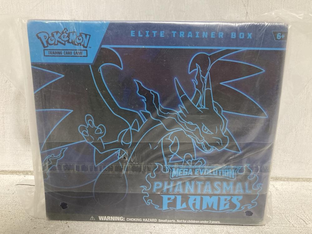 Lot 603  
            Chesterfield SR44 - Parcel Delivery Only 

                
POKEMON MEGA EVOLUTION PHANTASMAL FLAMES ELITE BOX (LOCATION: H4)
