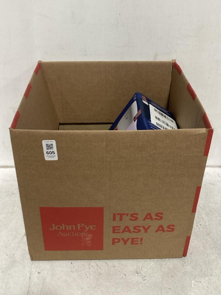 Lot 605  
            Chesterfield SR44 - Parcel Delivery Only 

                
BOX OF ASSORTED YANKEE CANDLE ITEMS TO INCLUDE YANKEE CANDLE ULTRASONIC AROMA DIF...