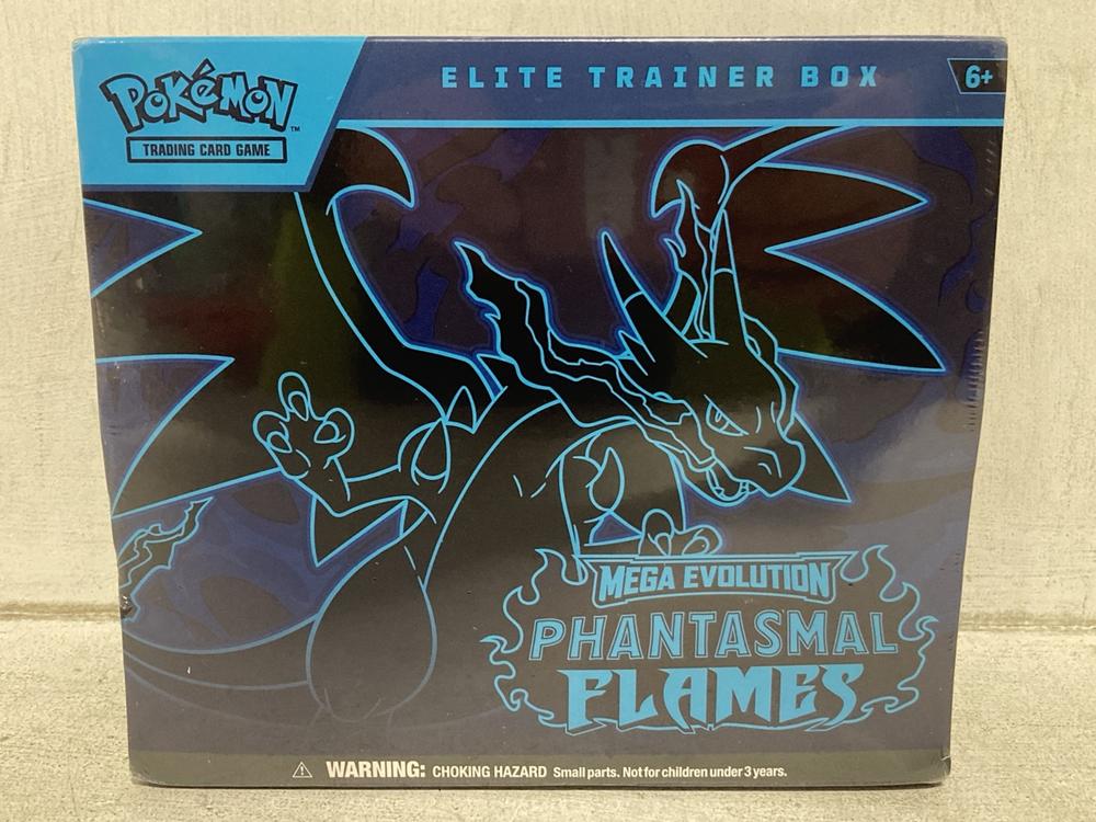 Lot 607  
            Chesterfield SR44 - Parcel Delivery Only 

                
POKEMON MEGA EVOLUTION PHANTASMAL FLAMES ELITE BOX (LOCATION: H4)