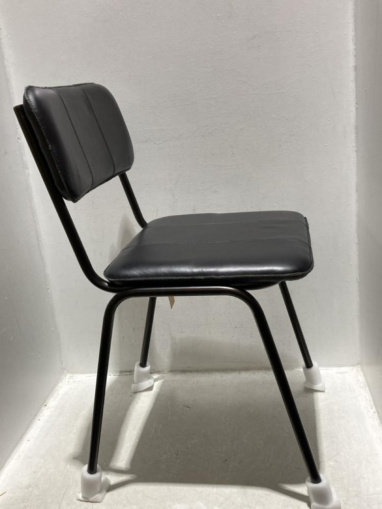 Lot 60  
            Chesterfield SR44 - Parcel Delivery Only 

                
NKUKU UKARI DINING CHAIR - AGED BLACK - ITEM NO. UC1101 - ORIGINAL RRP £240 (LOCA...