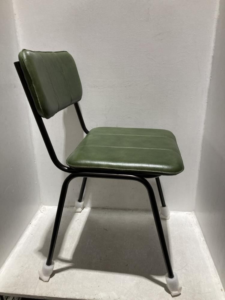 Lot 63  
            Chesterfield SR44 - Parcel Delivery Only 

                
NKUKU UKARI DINING CHAIR - RICH GREEN - ITEM NO. UC 1201 - ORIGINAL RRP £240 (LOC...