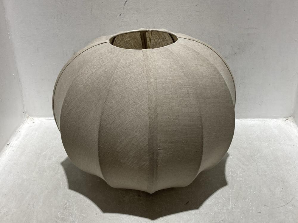 Lot 71  
            Chesterfield SR44 - Parcel Delivery Only 

                
NKUKU ORISA LINEN LAMPSHADE - OFF WHITE - ITEM NO. OL1501 - ORIGINAL RRP £135 (LO...