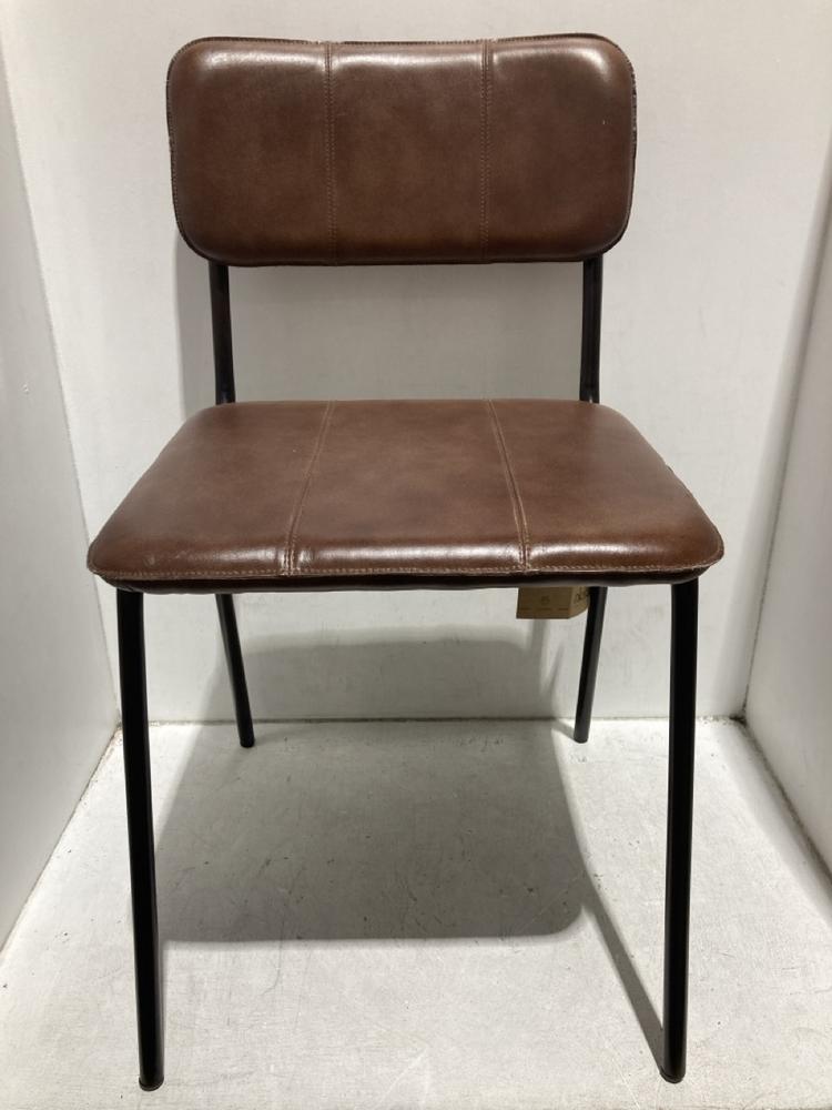 Lot 72  
            Chesterfield SR44 - Parcel Delivery Only 

                
NKUKU UKARI DINING CHAIR - CHOCOLATE BROWN - ITEM NO. UC1301 - ORIGINAL RRP £240 ...