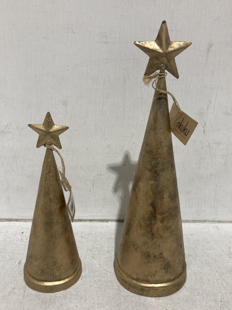 Lot 80  
            Chesterfield SR44 - Parcel Delivery Only 

                
3 X ASSORTED NKUKU ITEMS TO INCLUDE TANU LAYERED MANGO WOOD BEADED WREATH (LOCATI...