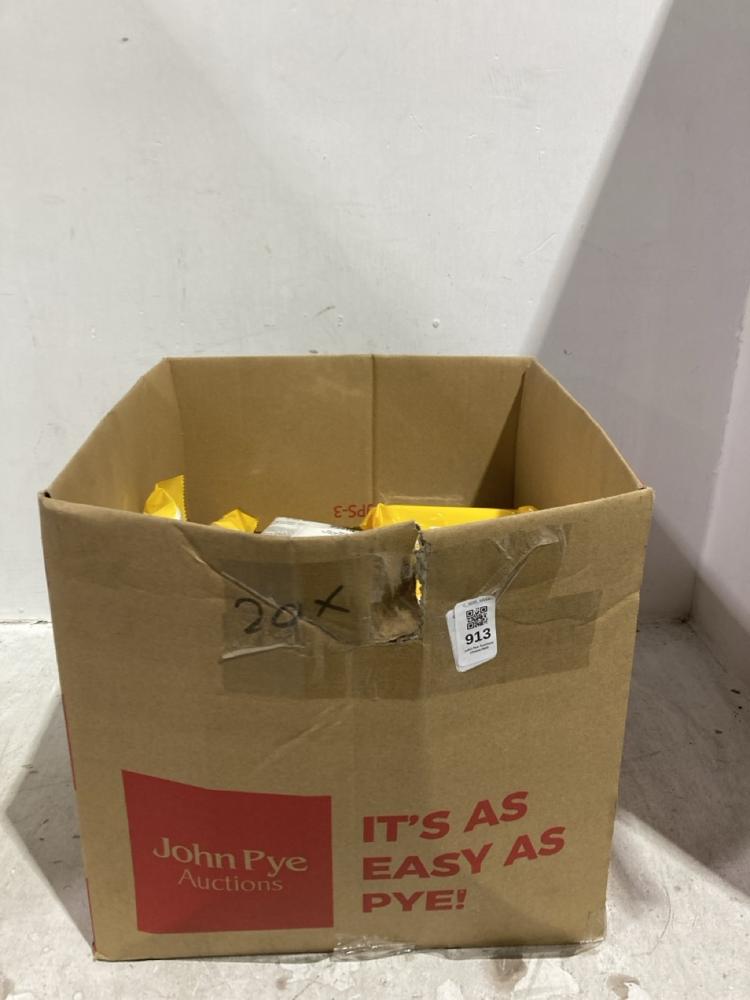 Lot 913  
            Chesterfield SR44 - Parcel Delivery Only 

                
20 X PETKIN DOGGY SUN WIPES SPF 15 (LOCATION: J1)