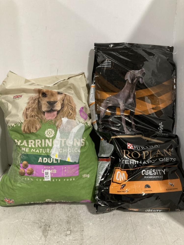 Lot 417  
            Chesterfield SR47 - Parcel Delivery Only 

                
PURINA PRO PLAN VETERINARY DIETS OBESITY MANAGEMENT DOG FOOD 12KG BBE 08.2026 TO ...