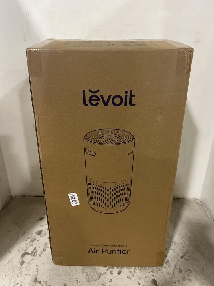 Lot 429  
            Chesterfield SR47 - Parcel Delivery Only 

                
LEVOIT CORE 400S SMART AIR PURIFIER. (LOCATION: F8)