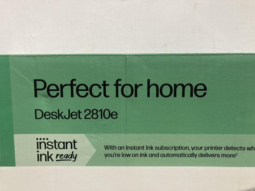 Lot 501  
            Chesterfield SR47 - Parcel Delivery Only 

                
2 X HP DESKJET 2810E PRINTER (LOCATION: F11)