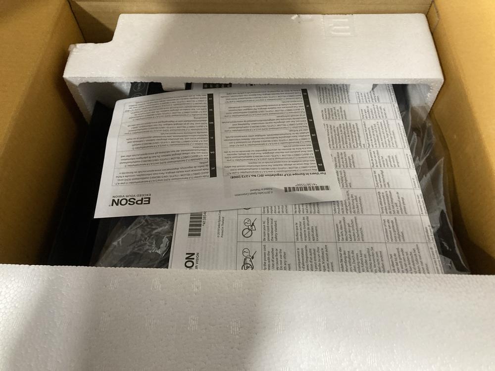 Lot 507  
            Chesterfield SR47 - Parcel Delivery Only 

                
EPSON ECOTANK ET-2860 TO INCLUDE CANON PIXMA TS3750I PRINTER TOTAL ORIGINAL RRP £...