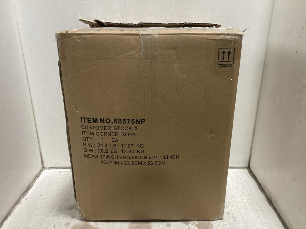 Lot 551  
            Chesterfield SR47 - Parcel Delivery Only 

                
INTEX INFLATABLE WATERPROOF FLOCKED TOP SURFACE CORNER SOFA. (LOCATION: G3)