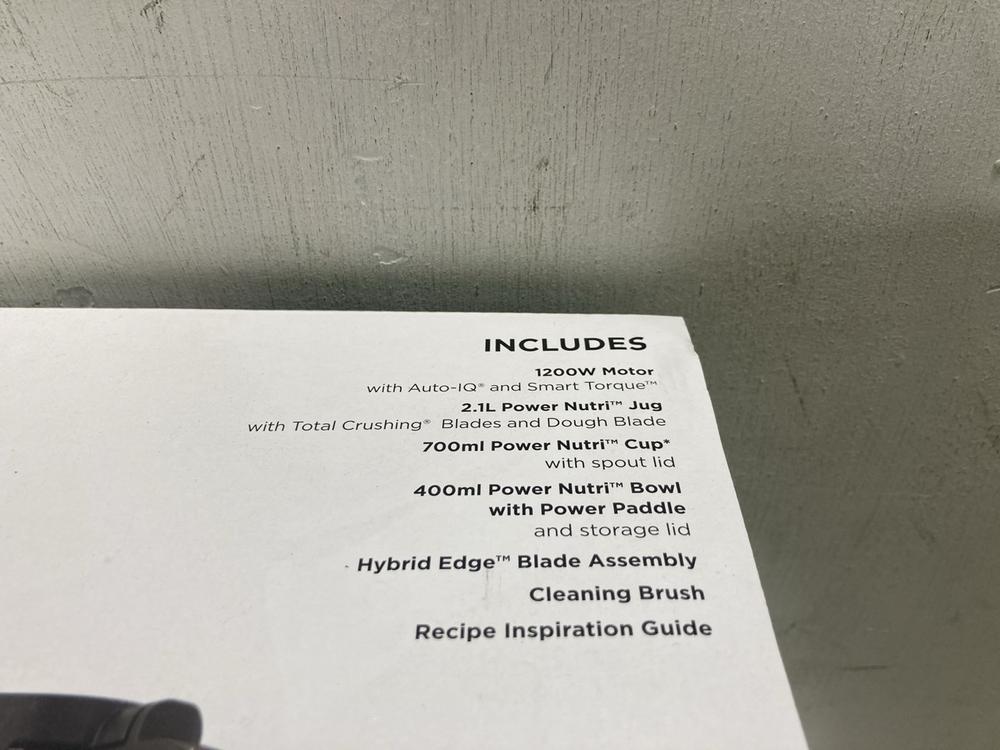 Lot 554  
            Chesterfield SR47 - Parcel Delivery Only 

                
NINJA FOODI 3 IN 1 POWER NUTRI BLENDER ORIGINAL RRP £169 (LOCATION: G3)