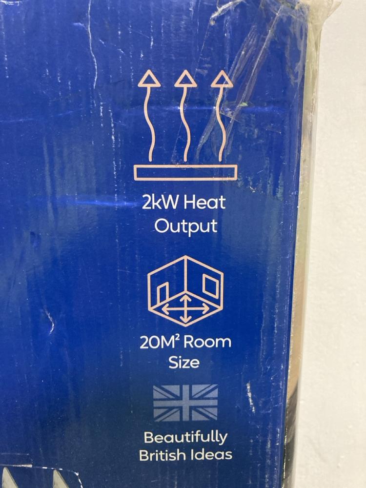 Lot 557  
            Chesterfield SR47 - Parcel Delivery Only 

                
RUSSELL HOBBS OIL FILLED FIN RADIATOR (LOCATION: G3)