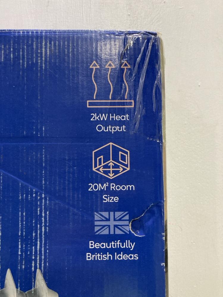 Lot 572  
            Chesterfield SR47 - Parcel Delivery Only 

                
RUSSELL HOBBS 9 FIN OIL FILLED RADIATOR. (LOCATION: G3)